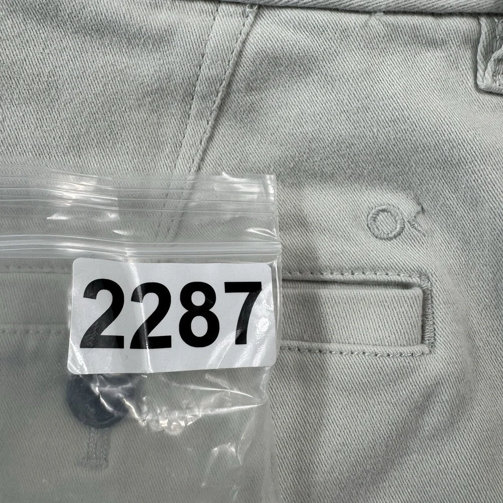 Outerknown Bone Khaki Orangic Cotton Stretch S.E.A. Mens Chino Pant Size 36X31